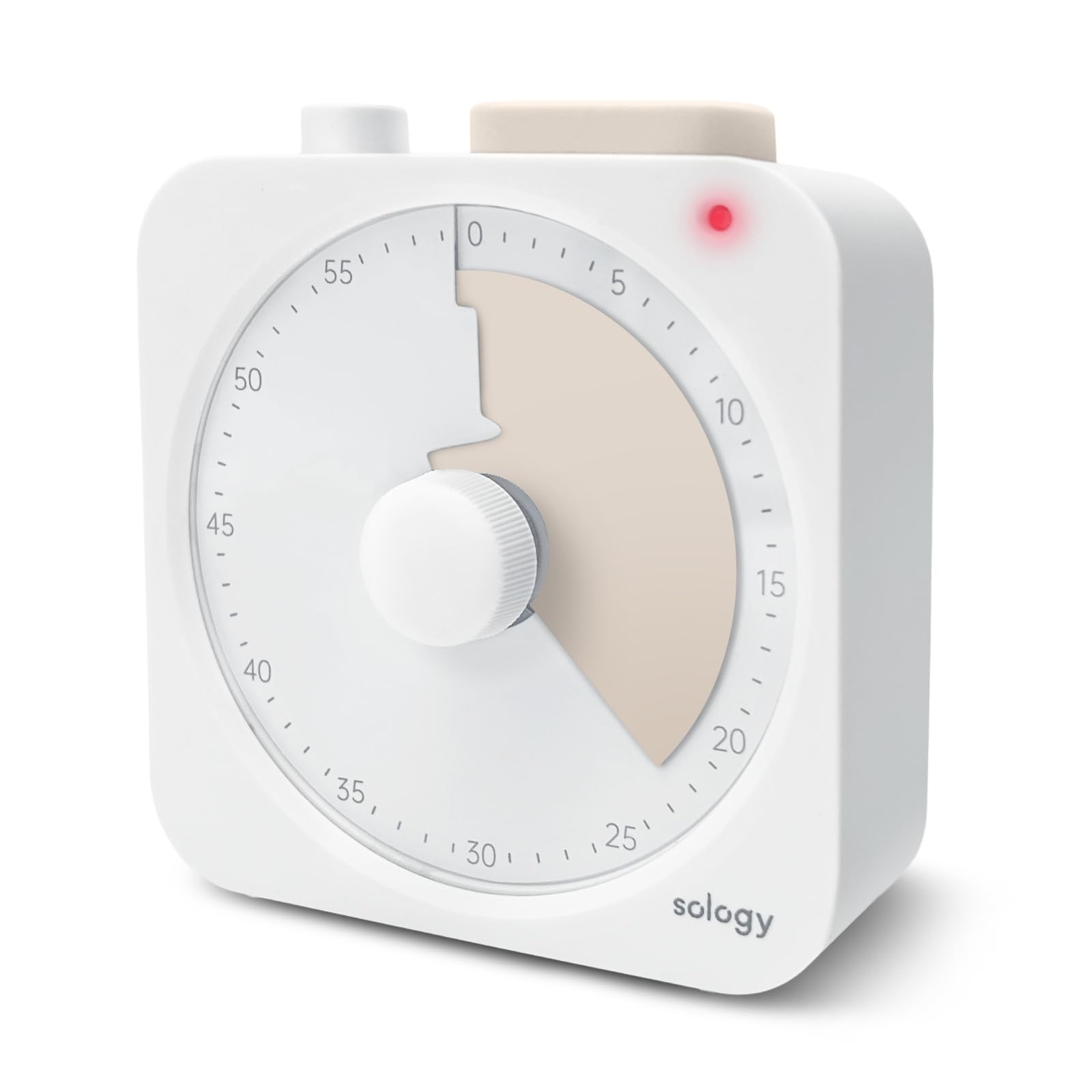 Amazon.co.jp: sology(ソロジー) 勉強タイマー MIRAI TIMER 角型 消音